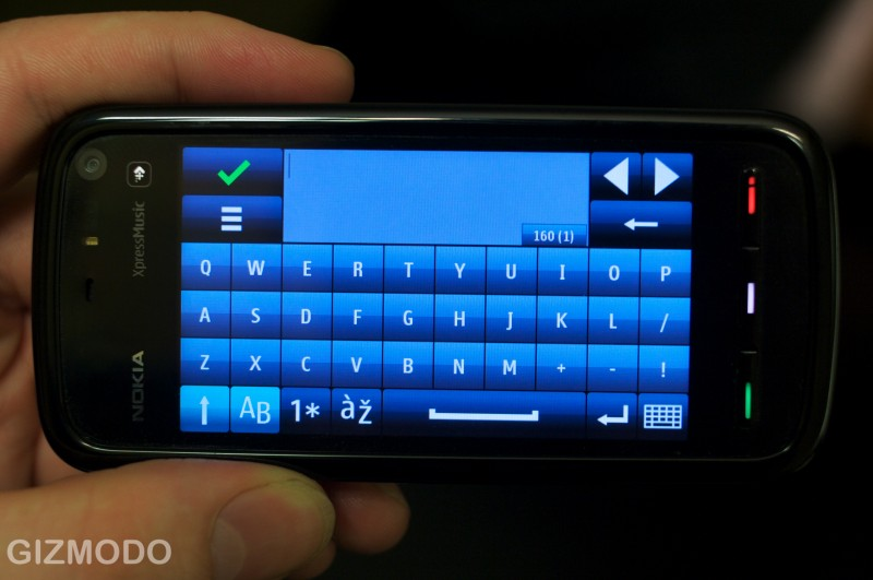 Illustration for article titled Nokia 5800 XpressMusic: Hands-on With Nokia's First S60 Touch Phone